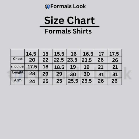 Sky Color Premium Formal Shirt for Men